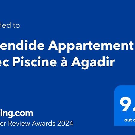 Splendide Appartement Avec Piscine A Агадир Екстериор снимка